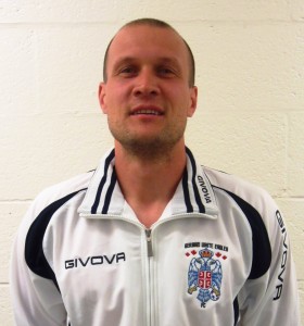 Vitomir Jelic impressive in Serbian White Eagles defence struck second goal