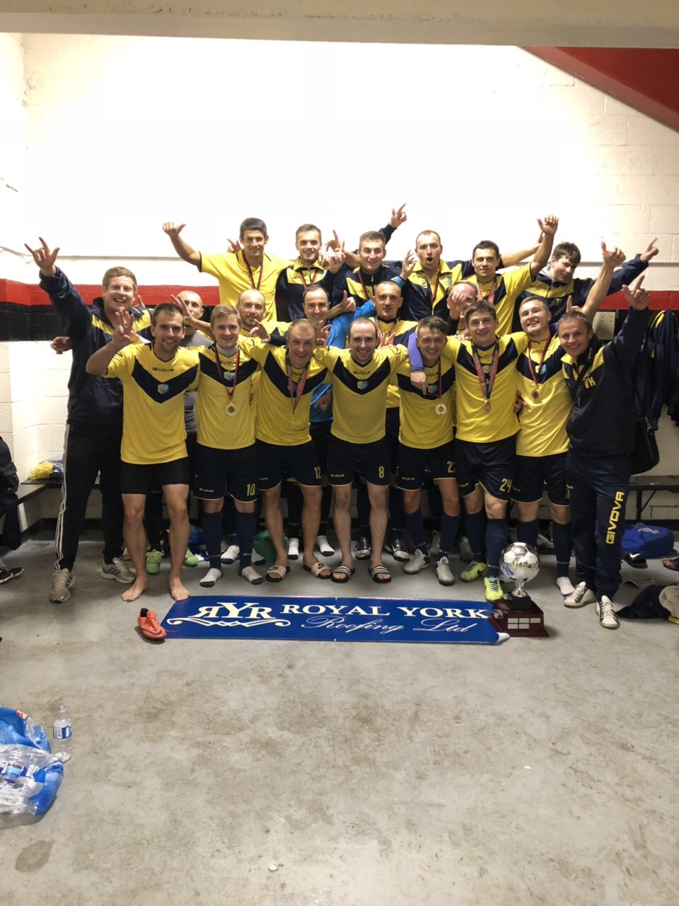 FC UKRAINE UNITED ROUT CSC MISSISSAUGA TO CLINCH FIRST DIVISION TITLE