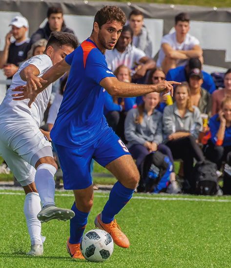FADI SALBACK A HIT WITH FC VORKUTA AND UNIVERSITY FOOTBALL